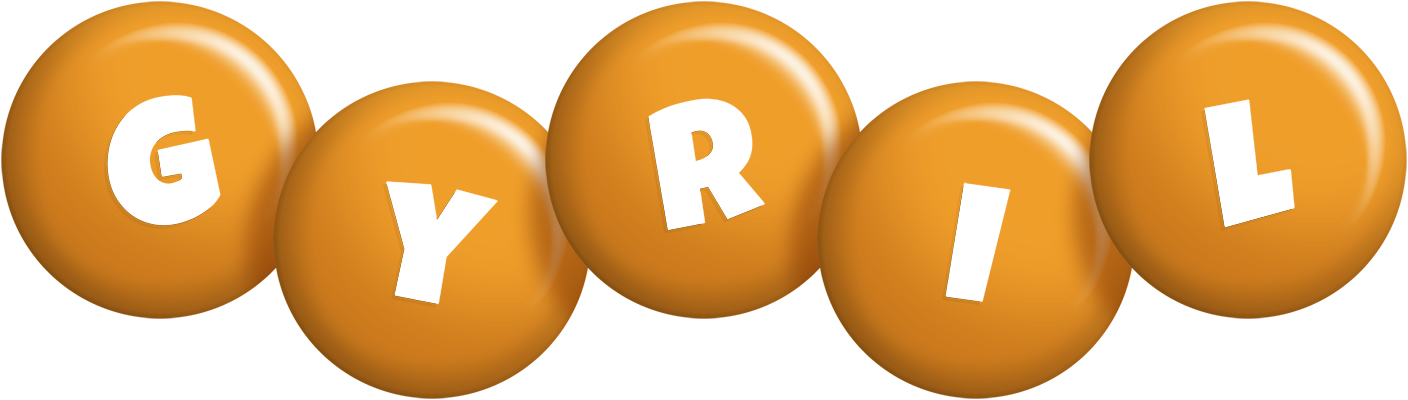 Gyril candy-orange logo