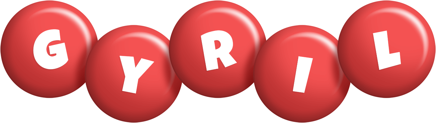 Gyril candy-red logo