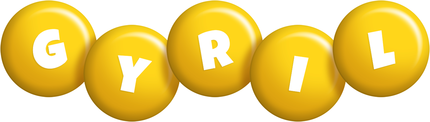 Gyril candy-yellow logo
