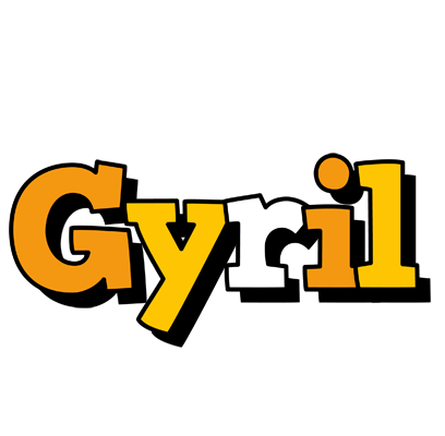 Gyril cartoon logo