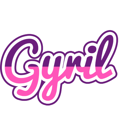 Gyril cheerful logo