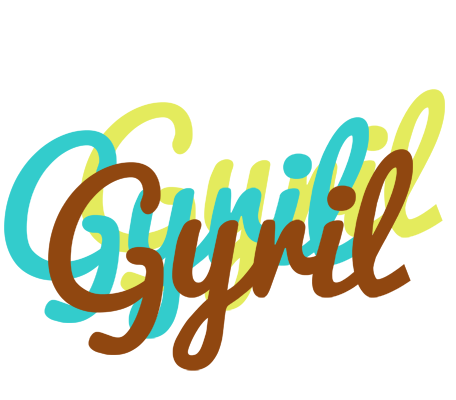 Gyril cupcake logo