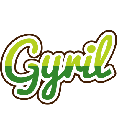 Gyril golfing logo