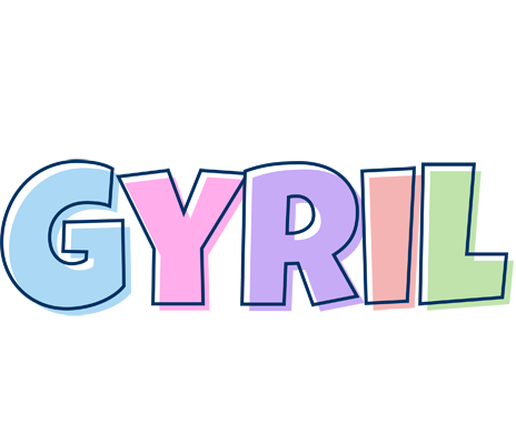 Gyril pastel logo