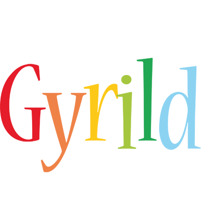 Gyrild birthday logo