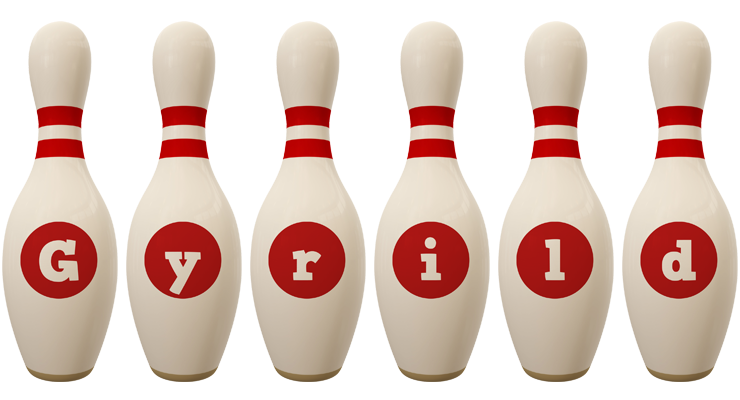 Gyrild bowling-pin logo