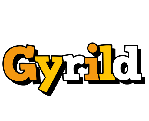 Gyrild cartoon logo