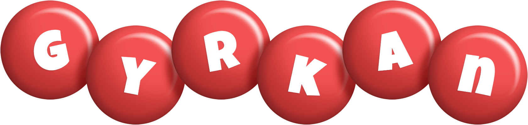 Gyrkan candy-red logo