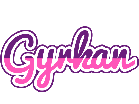 Gyrkan cheerful logo