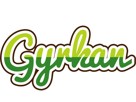 Gyrkan golfing logo