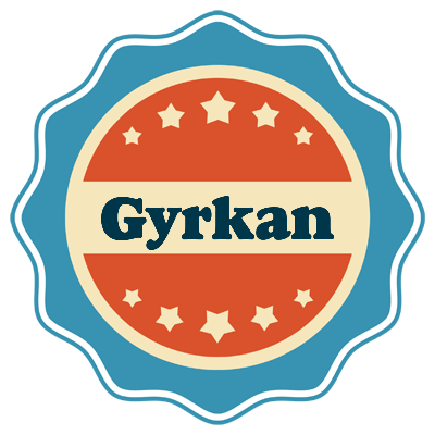 Gyrkan labels logo