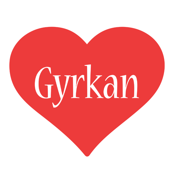 Gyrkan love logo