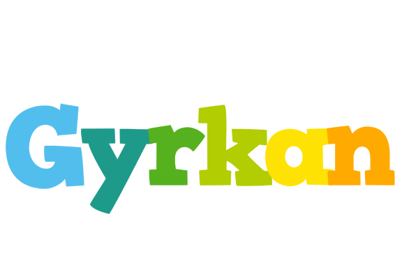 Gyrkan rainbows logo