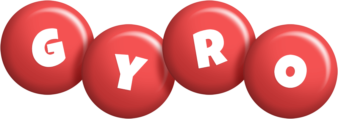 Gyro candy-red logo