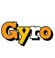 Gyro cartoon logo