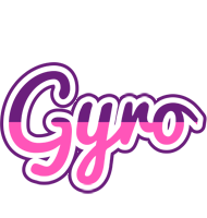 Gyro cheerful logo