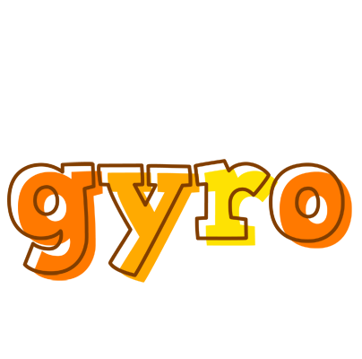 Gyro desert logo