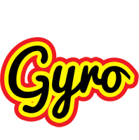 Gyro flaming logo