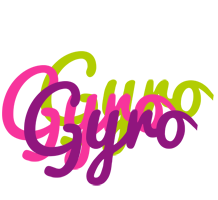 Gyro flowers logo