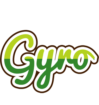 Gyro golfing logo