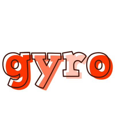 Gyro paint logo