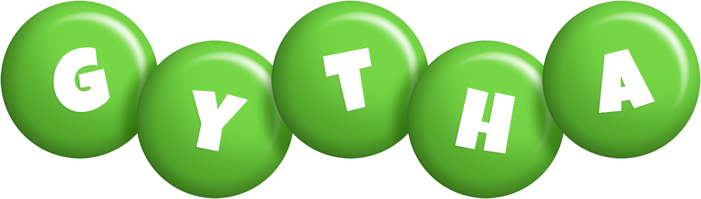 Gytha candy-green logo