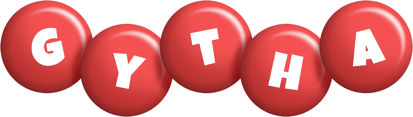 Gytha candy-red logo