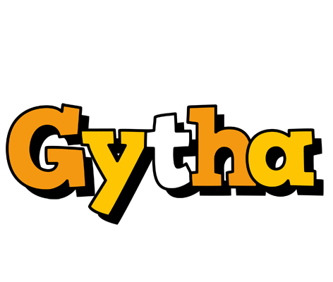 Gytha cartoon logo