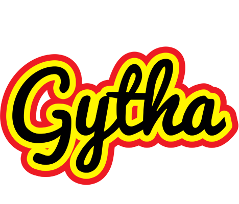 Gytha flaming logo