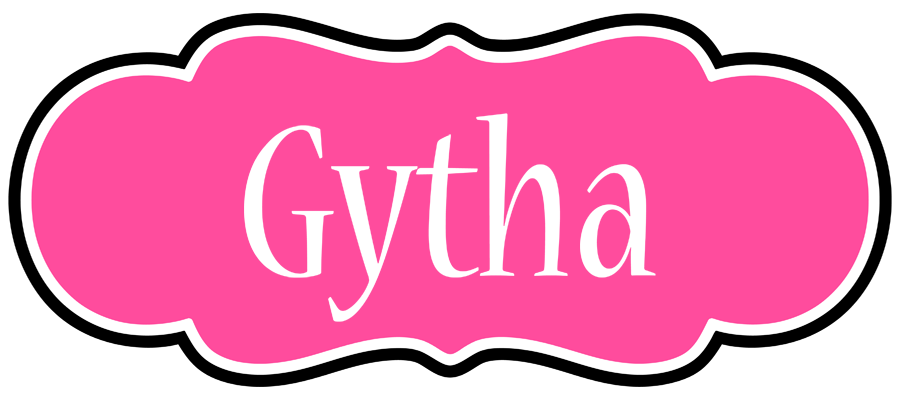 Gytha invitation logo