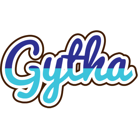 Gytha raining logo