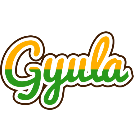 Gyula banana logo