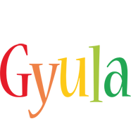 Gyula birthday logo