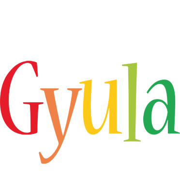 Gyula birthday logo