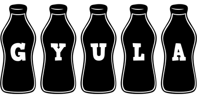 Gyula bottle logo