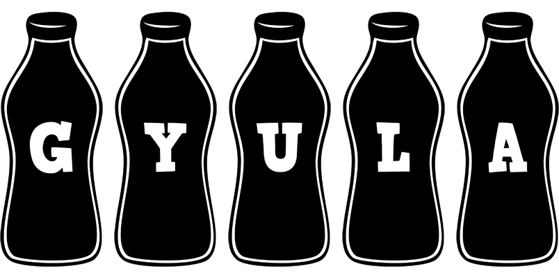 Gyula bottle logo