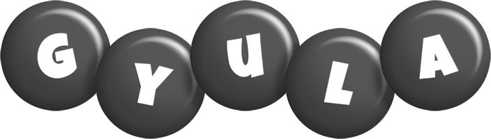 Gyula candy-black logo