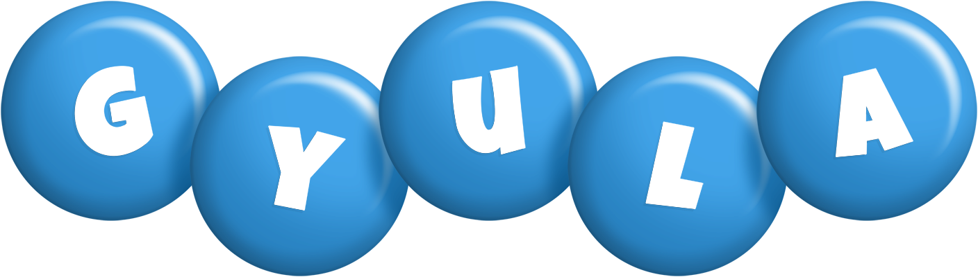 Gyula candy-blue logo