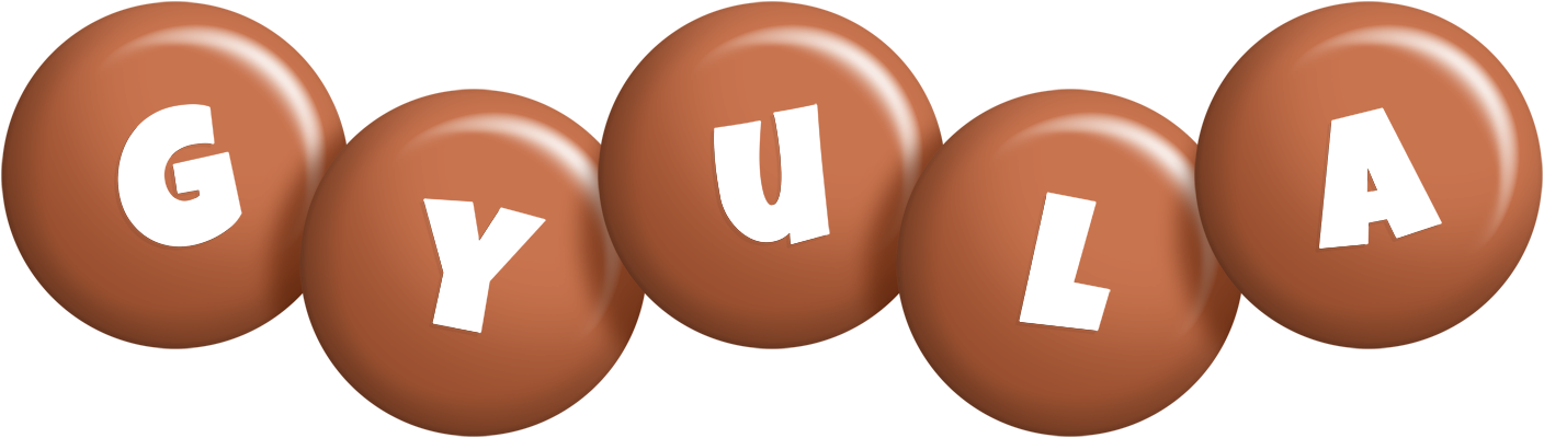 Gyula candy-brown logo