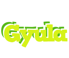 Gyula citrus logo