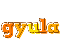 Gyula desert logo