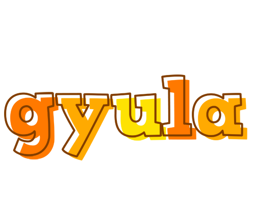 Gyula desert logo