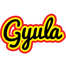 Gyula flaming logo