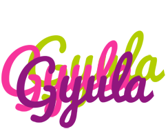 Gyula flowers logo