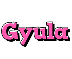 Gyula girlish logo