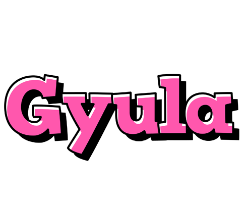 Gyula girlish logo