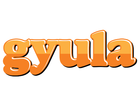 Gyula orange logo