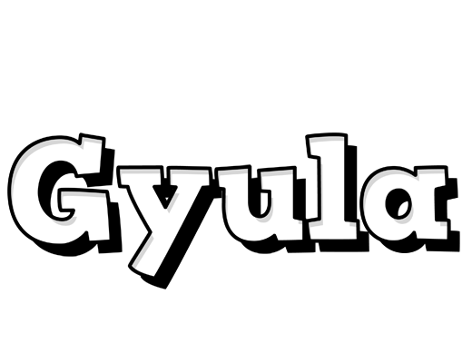 Gyula snowing logo