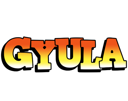Gyula sunset logo