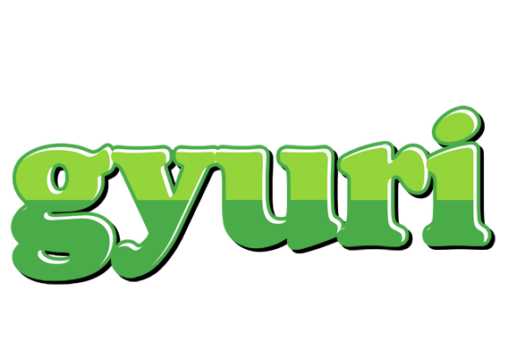 Gyuri apple logo